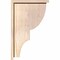 Ekena Millwork Ridgewood Smooth Corbel w/Backplate, Douglas Fir, 7 1/2"W x 14"D x 22"H COR08X14X22RID01SDF - alternate 3